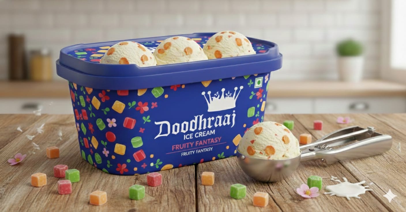 Fruity Fantasy Ice Cream – Colourful, Refreshing & Delightful